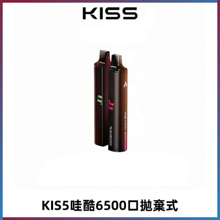 KIS5WAGOO哇酷6500口拋棄式 | 自由混搭雙口味 | 雙芯組合